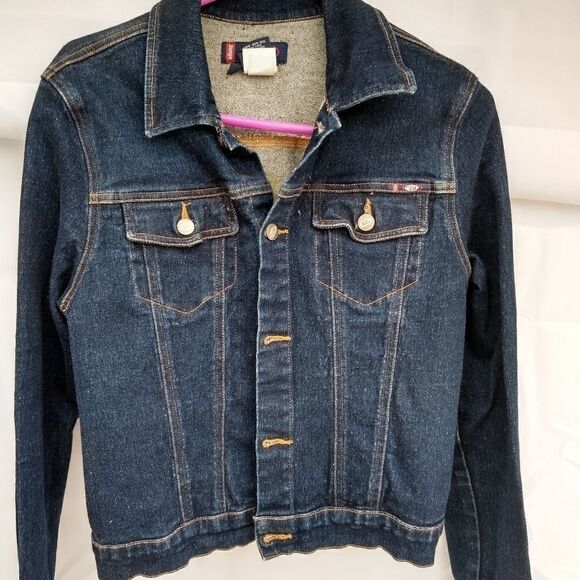 Hand painted denim jacket - Picture 2 of 7